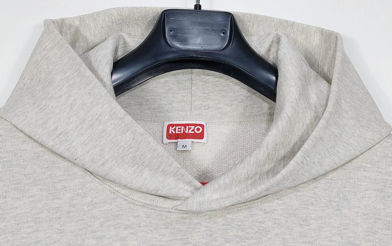 Kenzo lucky tiger hoodie - grey M – photo 2